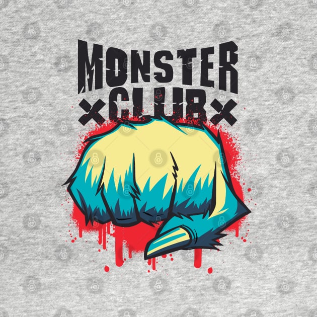 Monster Club by Safdesignx